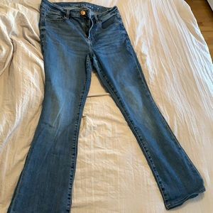 American Eagle hi-rise skinny kick jeans